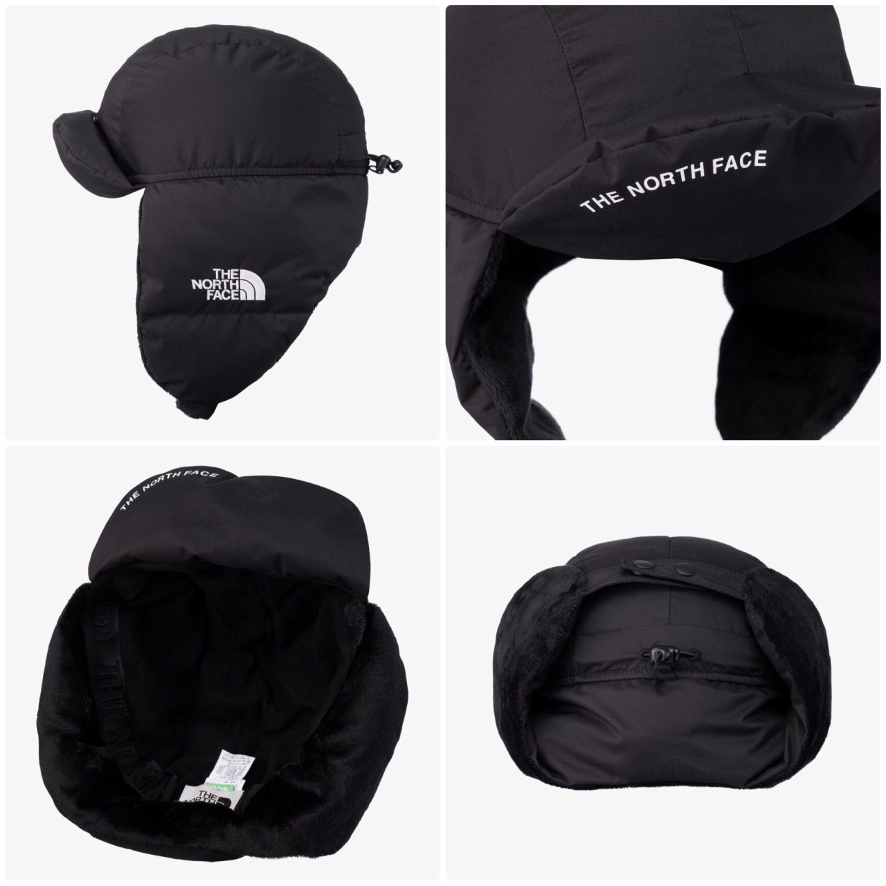 THE NORTH FACE ノースフェイス T-BALL イヤーマフキャップ フライトキャップ 防寒 アウトドア メンズ レディース ブラック色 海外
