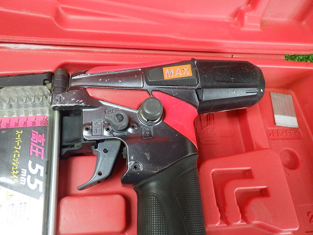 マックス MAX 高圧モデル 高圧フィニッシュネイラ HA-55 SF 2 ケース付き エア工具 品