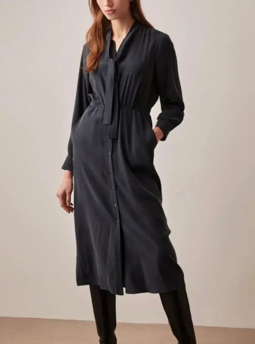 アメリカ製 Athe Vanessabruno シルク ONE PIECE 定価 70万円