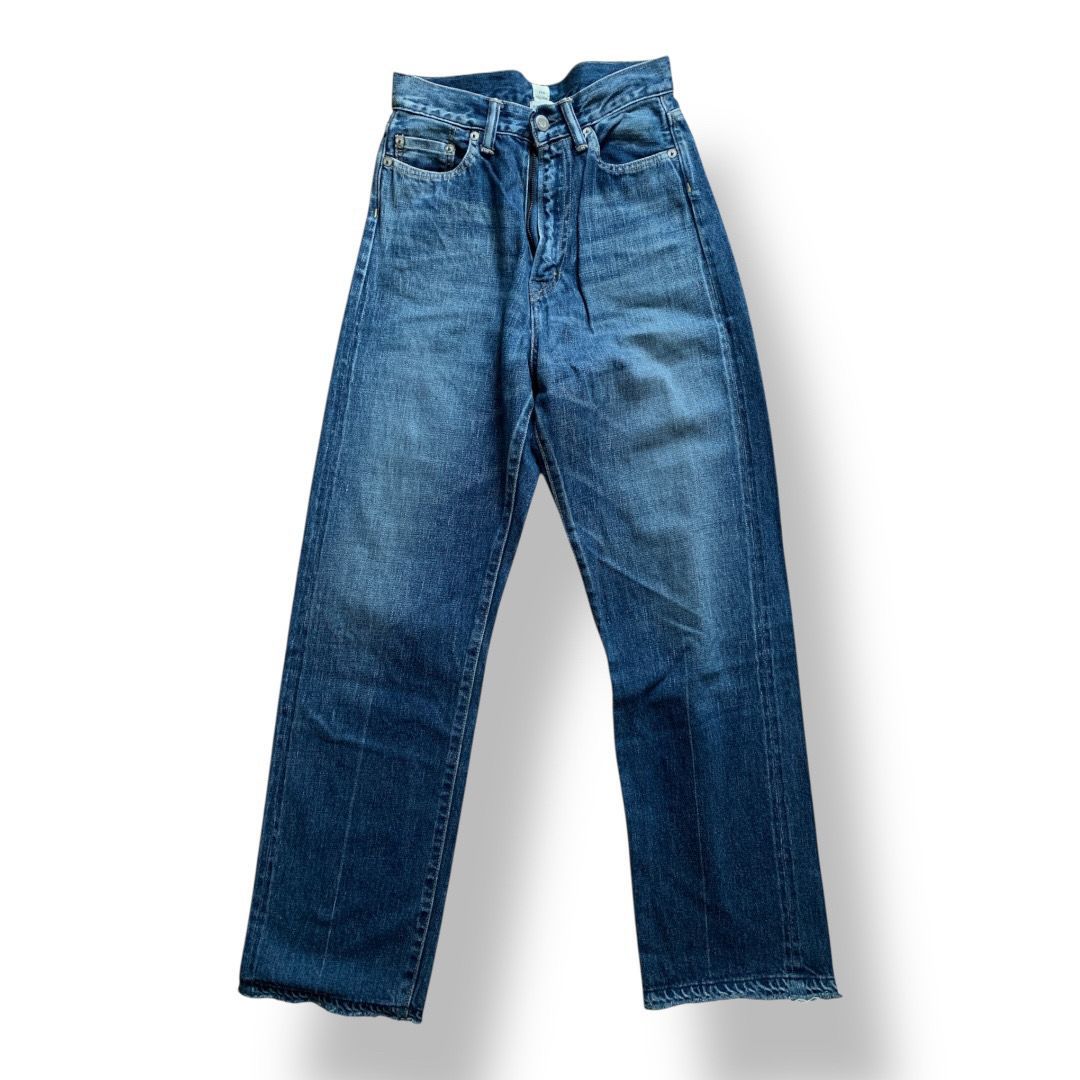 SEA シー デニムパンツ インディゴブルー色 レディースパンツ 管理SK 491