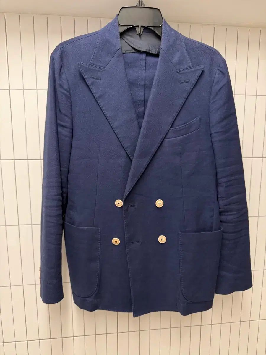 インターメッツォ コットンジャケット ネイビー 95サイズ