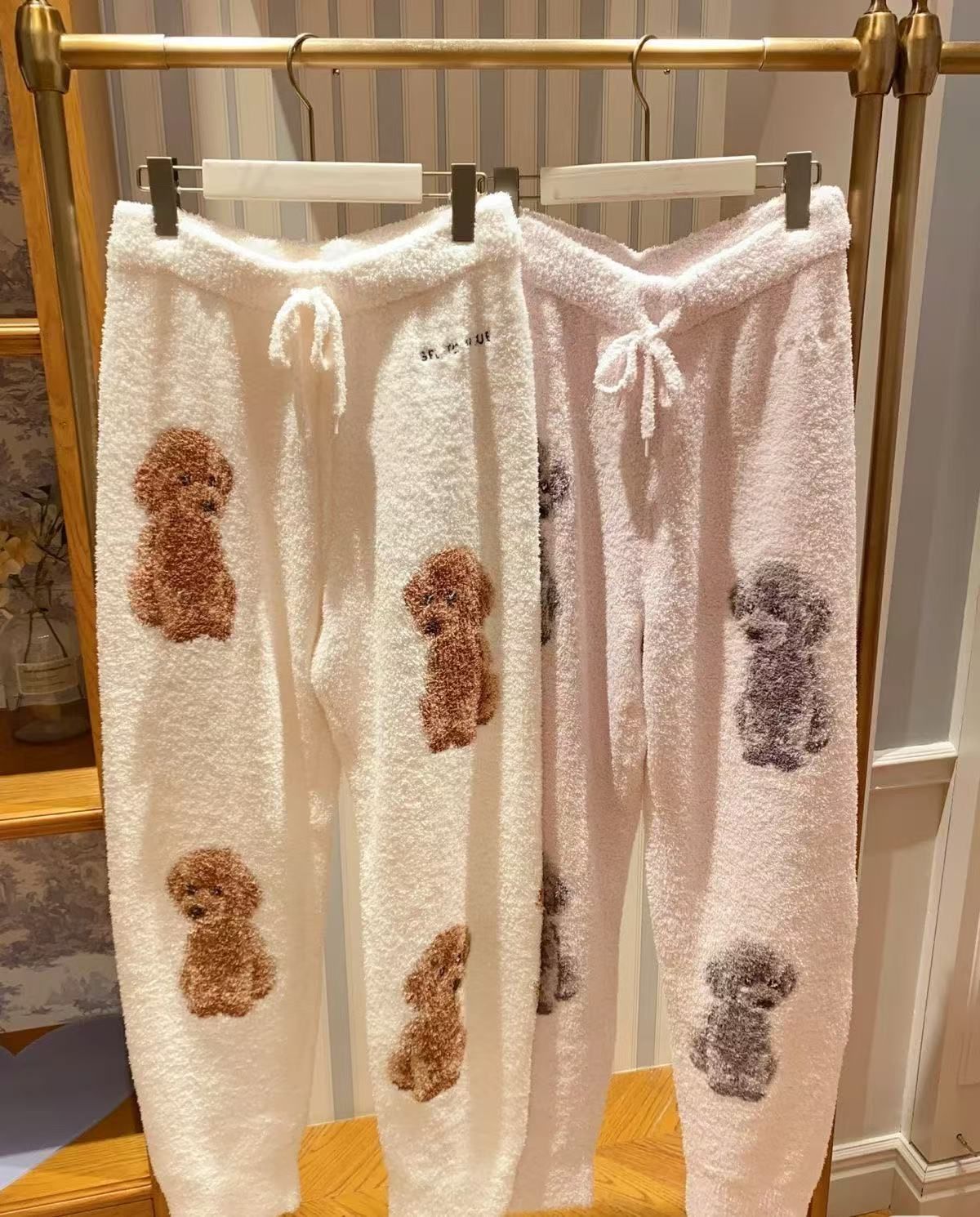 テディベア 犬柄