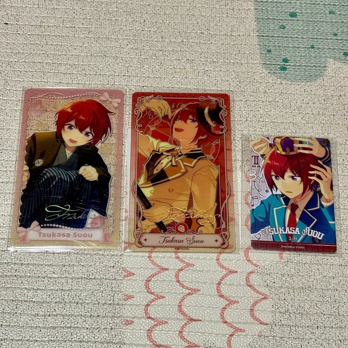 朱桜司 ちびクリアカード クリカ フォトカード トレカ 中国あんスタ 앙