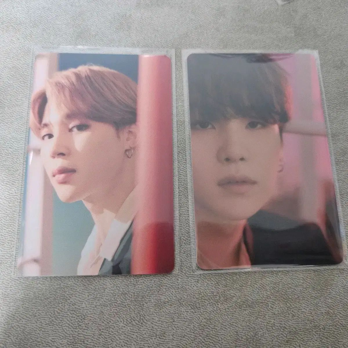 2枚まとめ ジミン ユンギ HYBE INSIGHT 入場 トレカ 入場 特典 シュガ