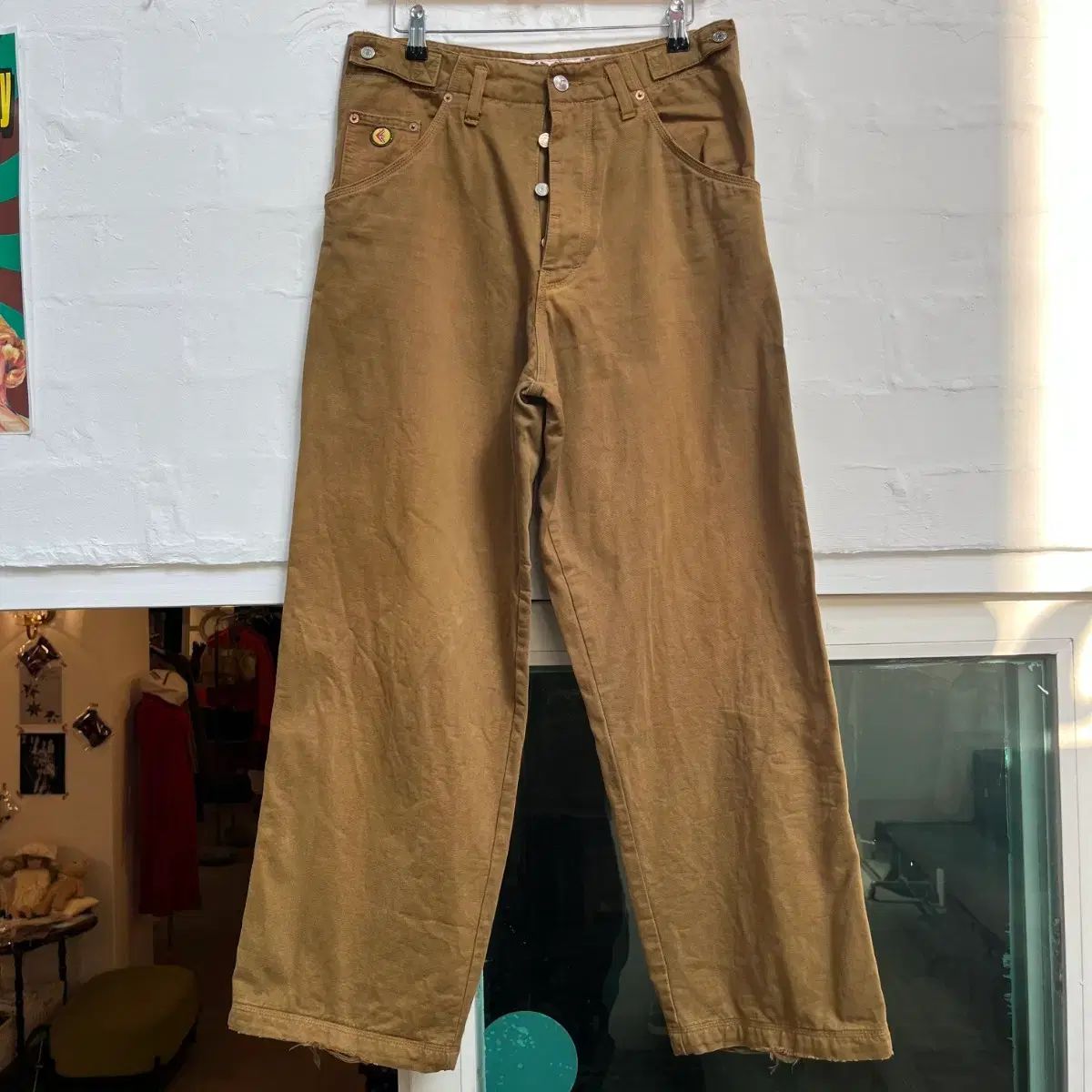 Energie エネルギ スポーツブラ ブラウン カーペンター パンツ 28