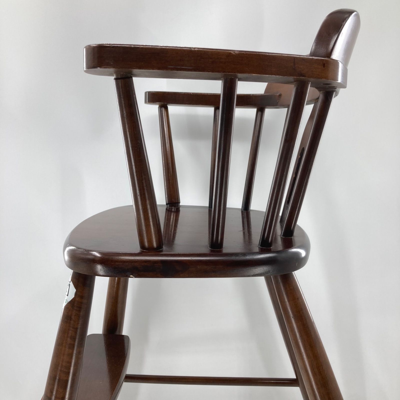 昭和レトロ ウィンザーチェア ハイチェア KOIZUMI コイズミ 木製 子供