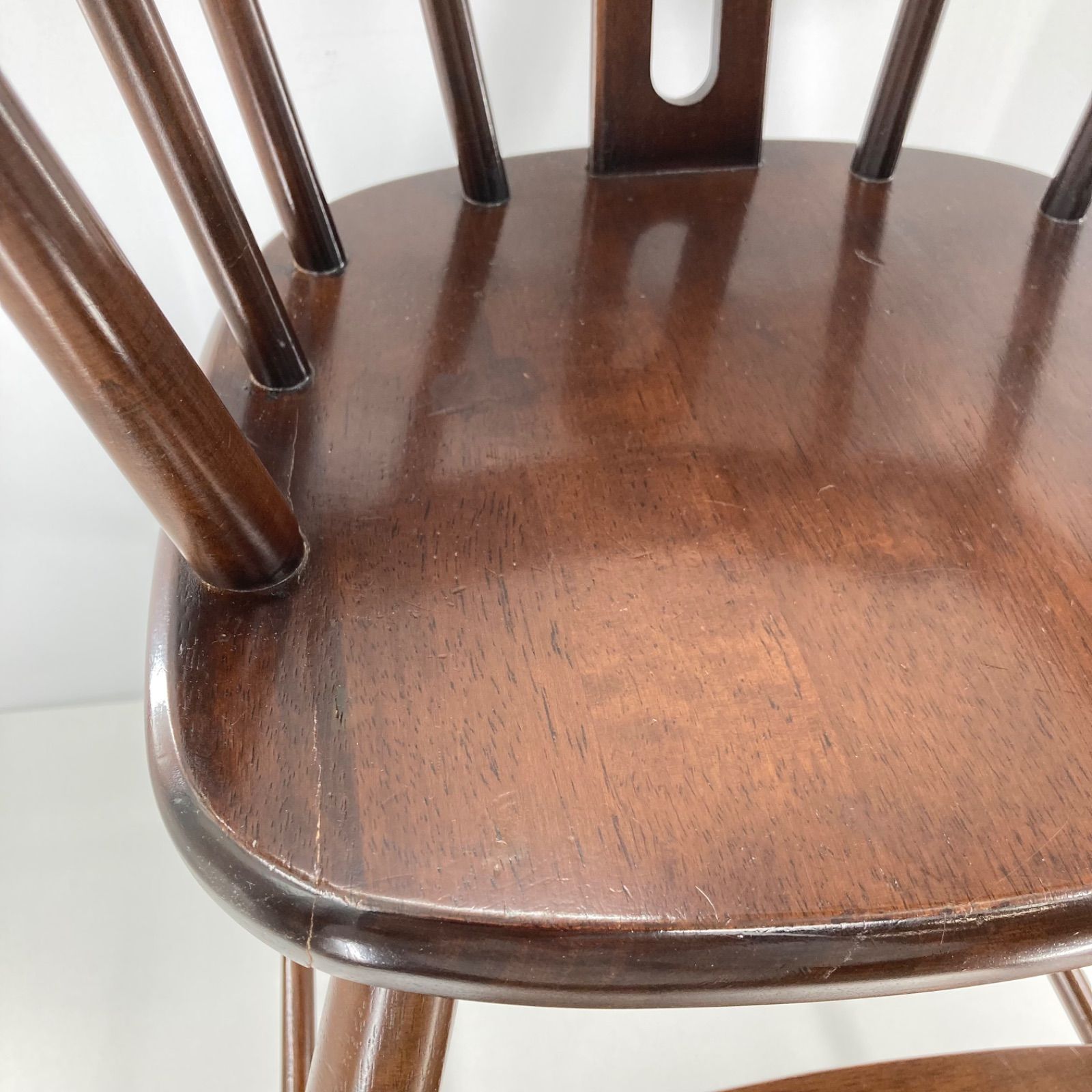 昭和レトロ ウィンザーチェア ハイチェア KOIZUMI コイズミ 木製 子供