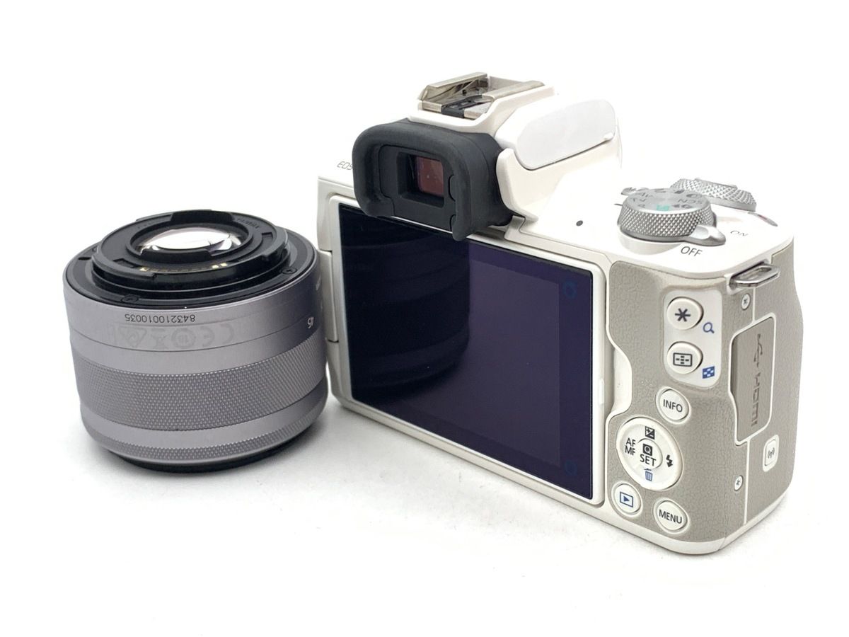 キヤノン EOS Kiss M EF 15 45 IS STM レンズキット ホワイト