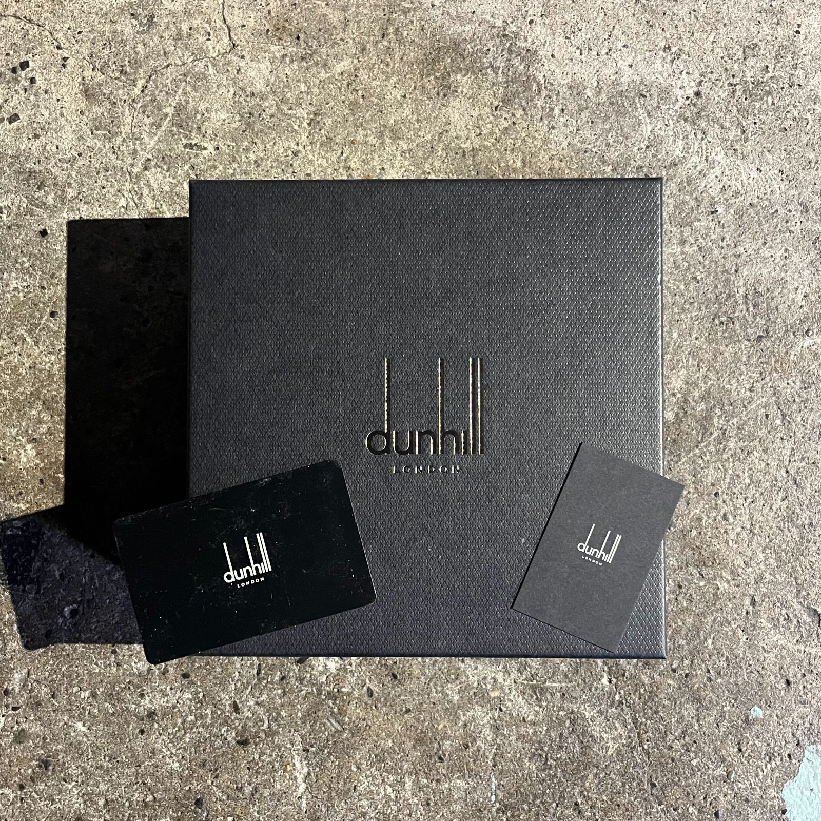 dunhill DUKE ロックピンバックルベルト レザー ブラック ダンヒル 