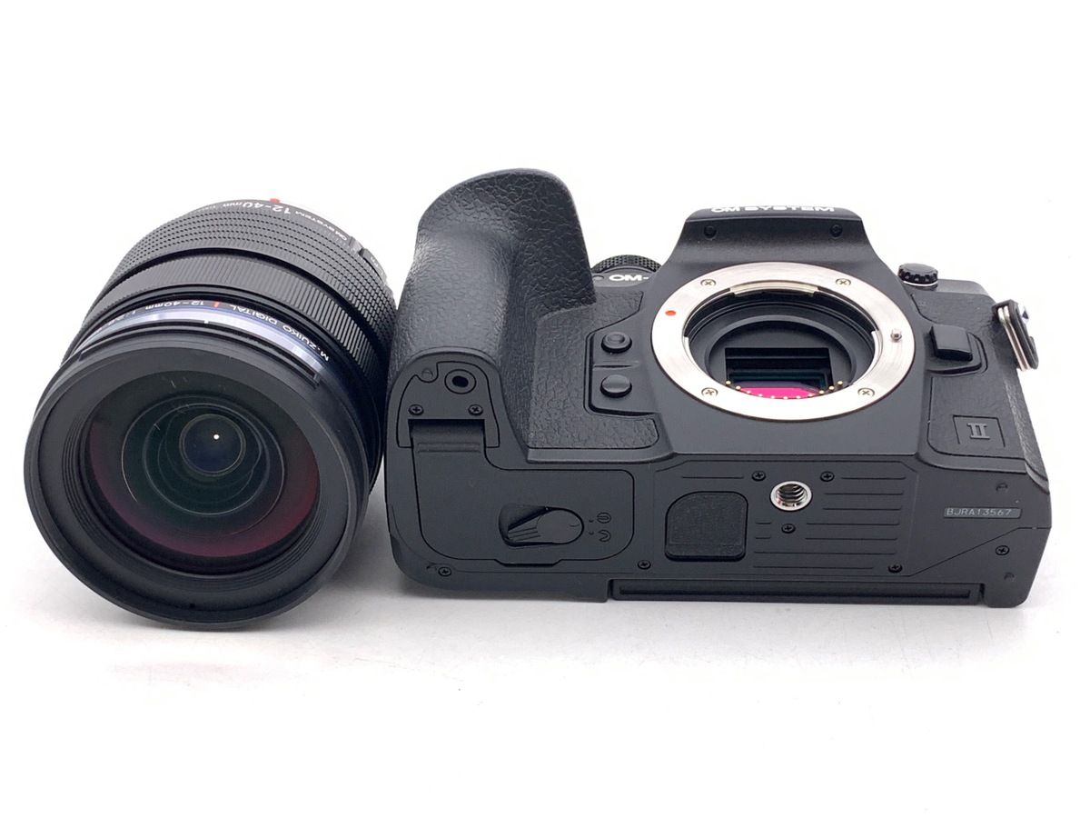  並品 OM SYSTEM 1 Mark II 12 40 mm F 2 8 PRO レンズキット ブラック ミラーレス一眼 デジタルカメラ