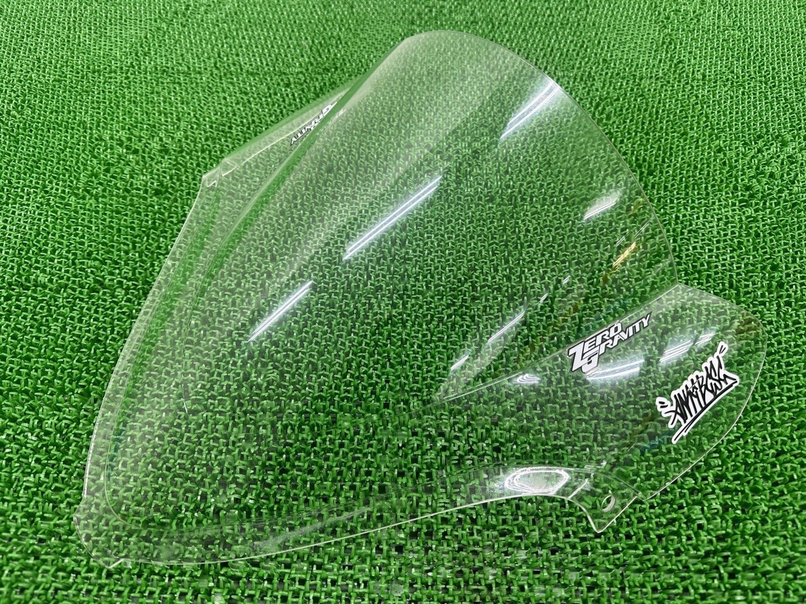 ゼログラビティ製 ハヤブサ スクリーン 社外 バイク 部品 GX 72 A HAYABUSA 隼 軽量 クリア ダブルバブル Xu