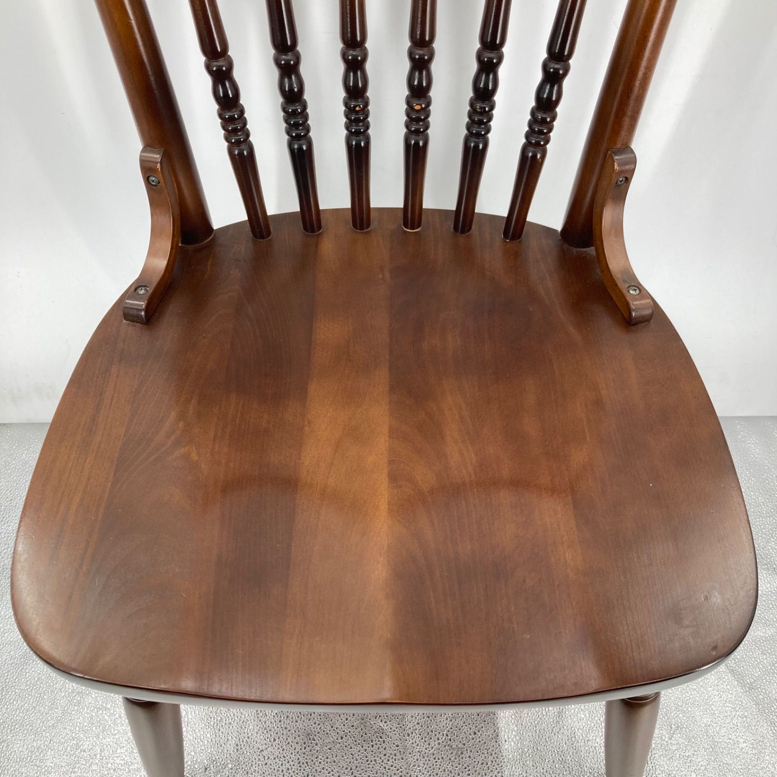 karimoku カリモク 昭和レトロ コロニアル ウィンザースタイル 木製