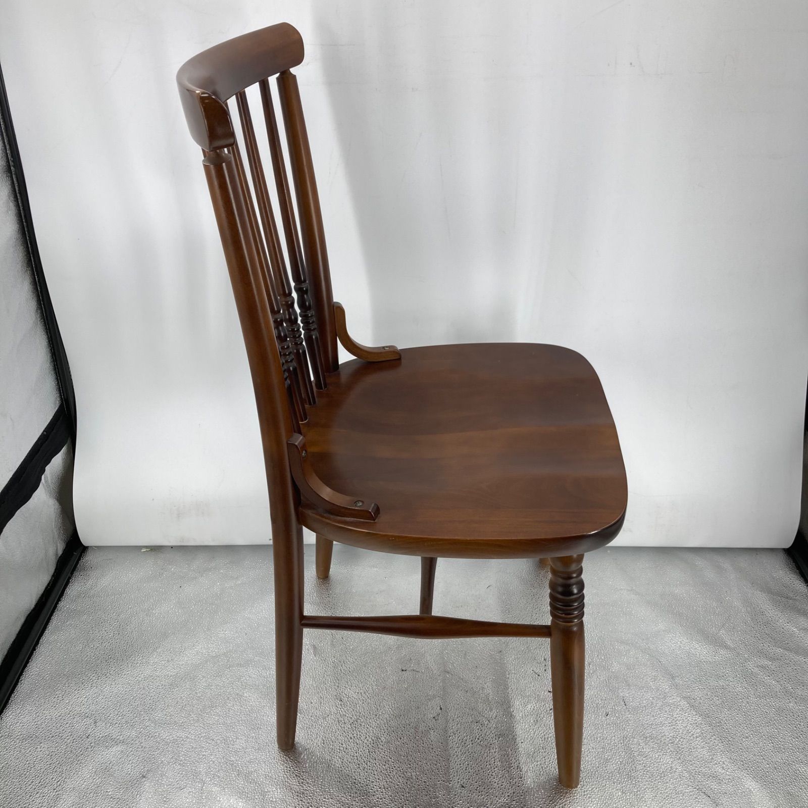 karimoku カリモク 昭和レトロ コロニアル ウィンザースタイル 木製