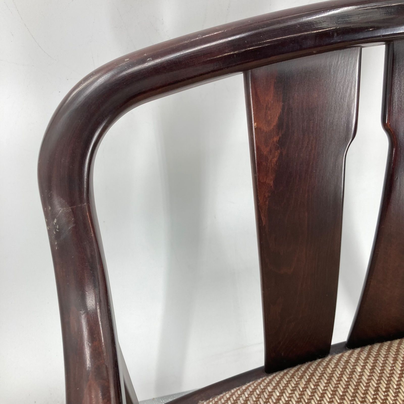 karimoku カリモク オールドカリモク 肘付き ダイニングチェア アーム