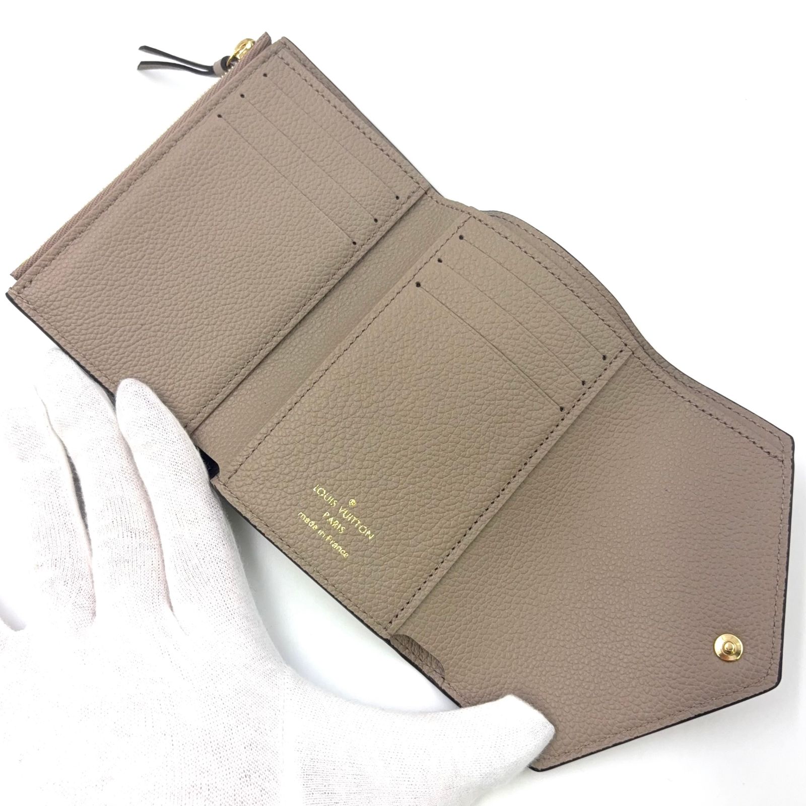 LOUIS VUITTON モノグラムアンプラント ポルトフォイユ ヴィクトリーヌ