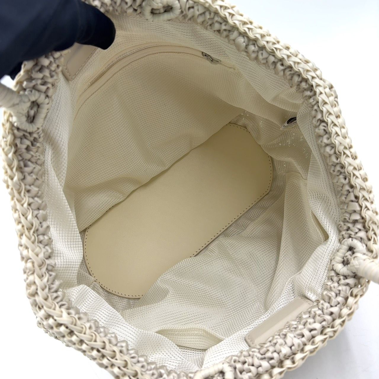 ANTEPRIMA カリーナ ラージ トートバッグ ワイヤー ライトベージュ