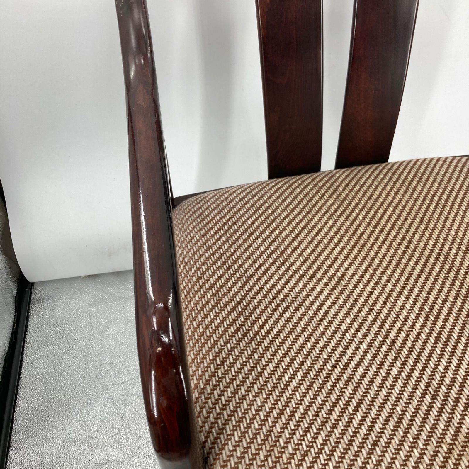 karimoku カリモク オールドカリモク 肘付き ダイニングチェア アーム