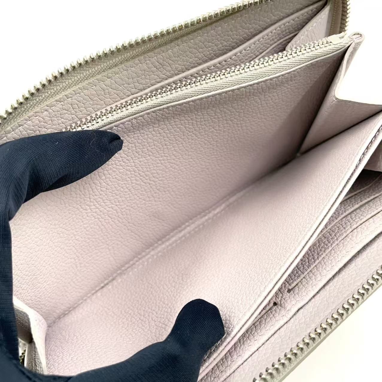 LOUIS VUITTON ジッピーウォレット バイカラー モノグラムアンプラント