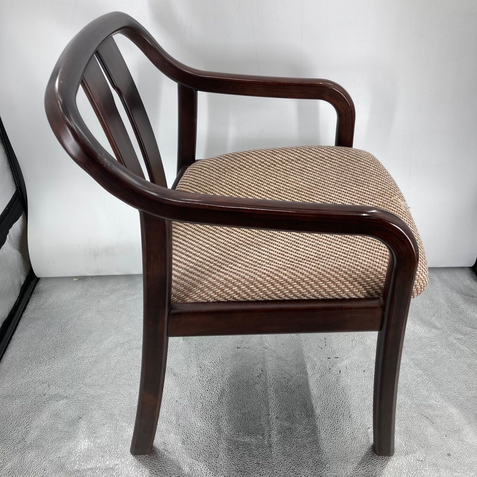 karimoku カリモク オールドカリモク 肘付き ダイニングチェア アーム