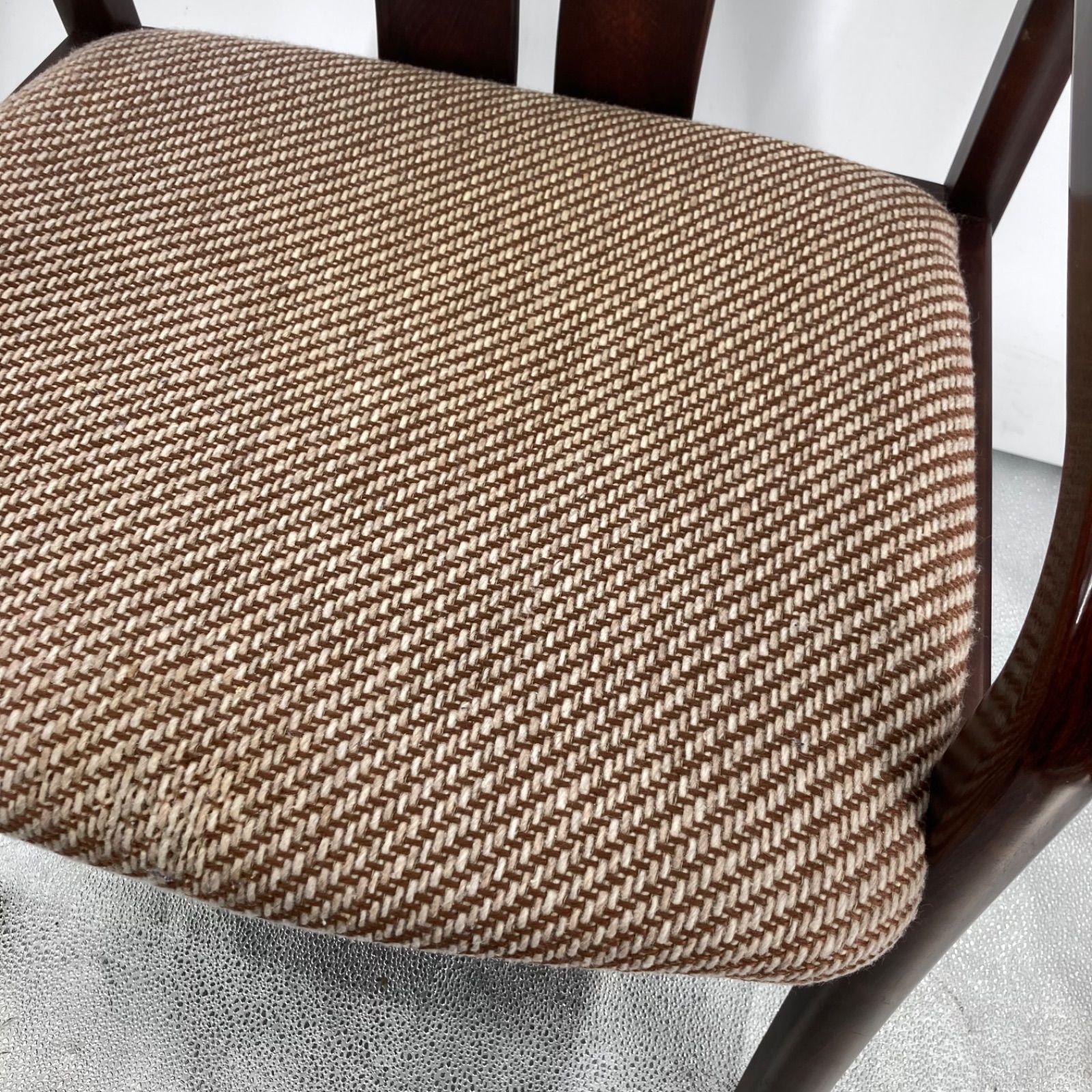 karimoku カリモク オールドカリモク 肘付き ダイニングチェア アーム