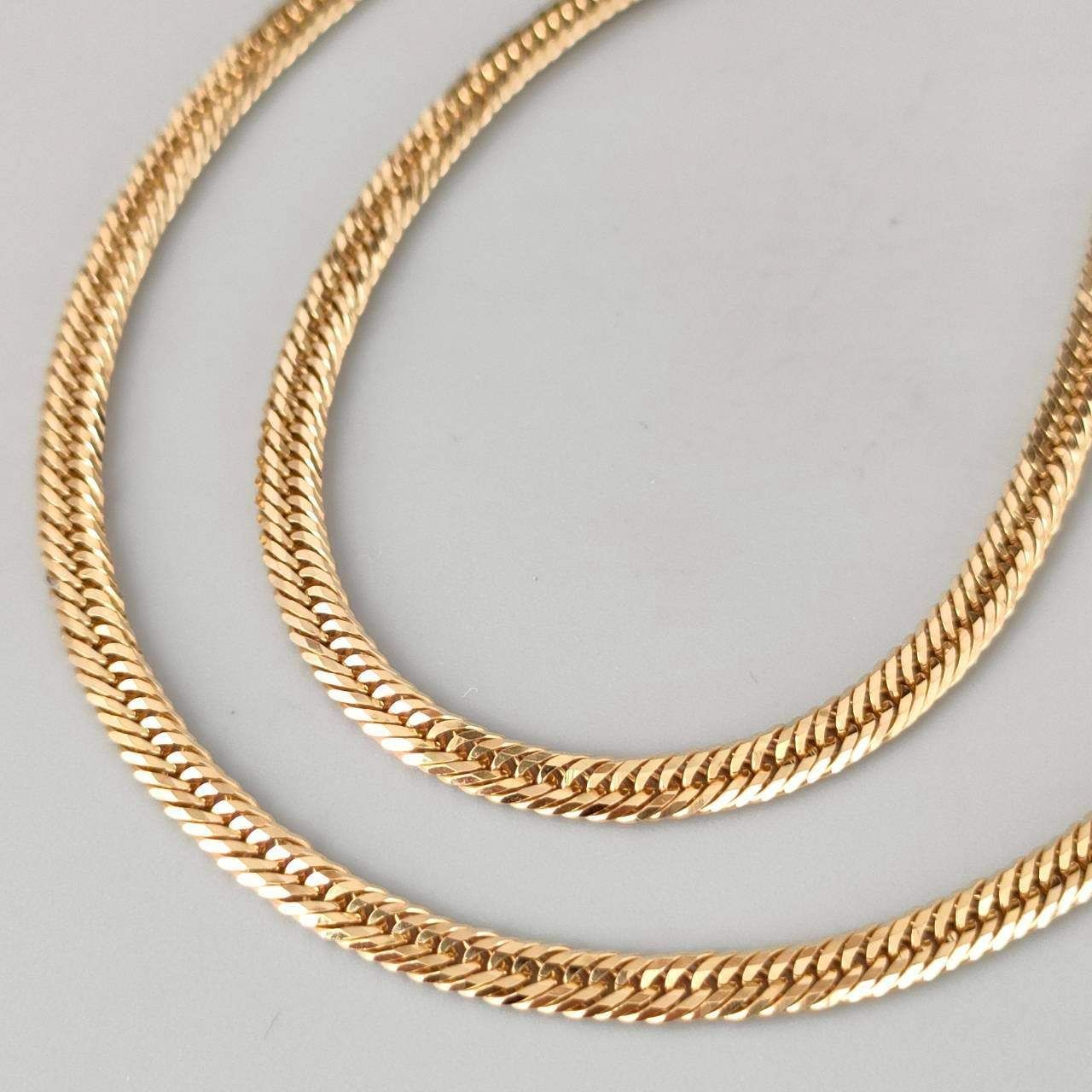 18金 K 18 男女兼用 造幣局 12面トリプル 喜平ネックレス 10.29ｇ 40.5㎝ D 986