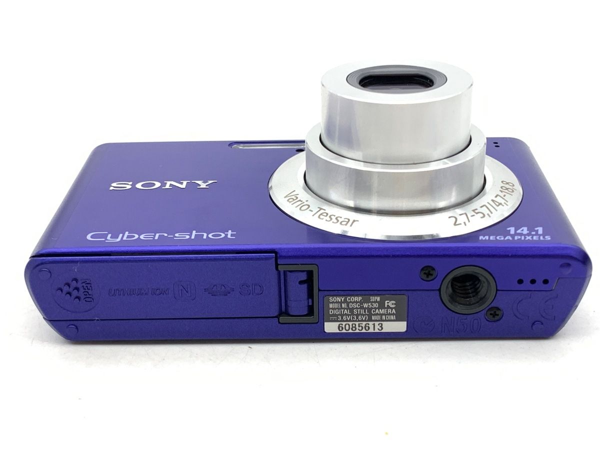 中古】 【並品】 ソニー Cyber-shot DSC-W530 ブルー - メルカリ