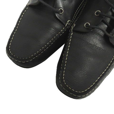 バリー BALLY レースアップレザーシューズ ステッチ バリーライン イタリア製 ブラック 黒 35