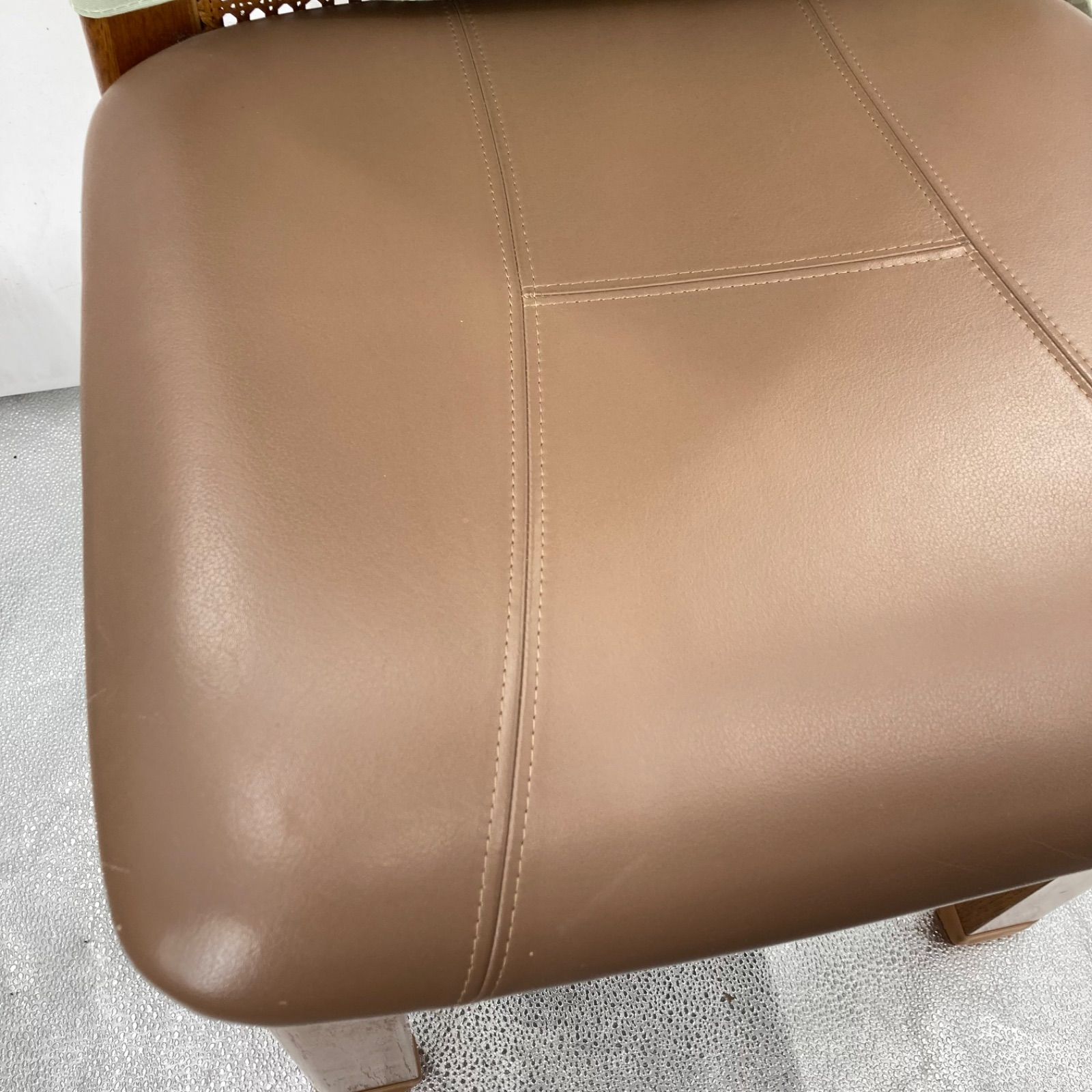 karimoku カリモク 籐張り ダイニングチェア 木製 オールドカリモク