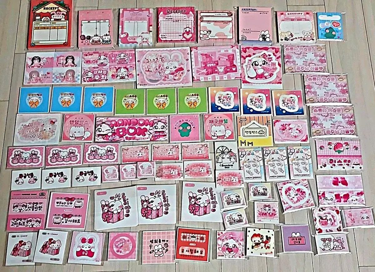 韓国雑貨 文房具 スティッカー シール ヘザー タグ など