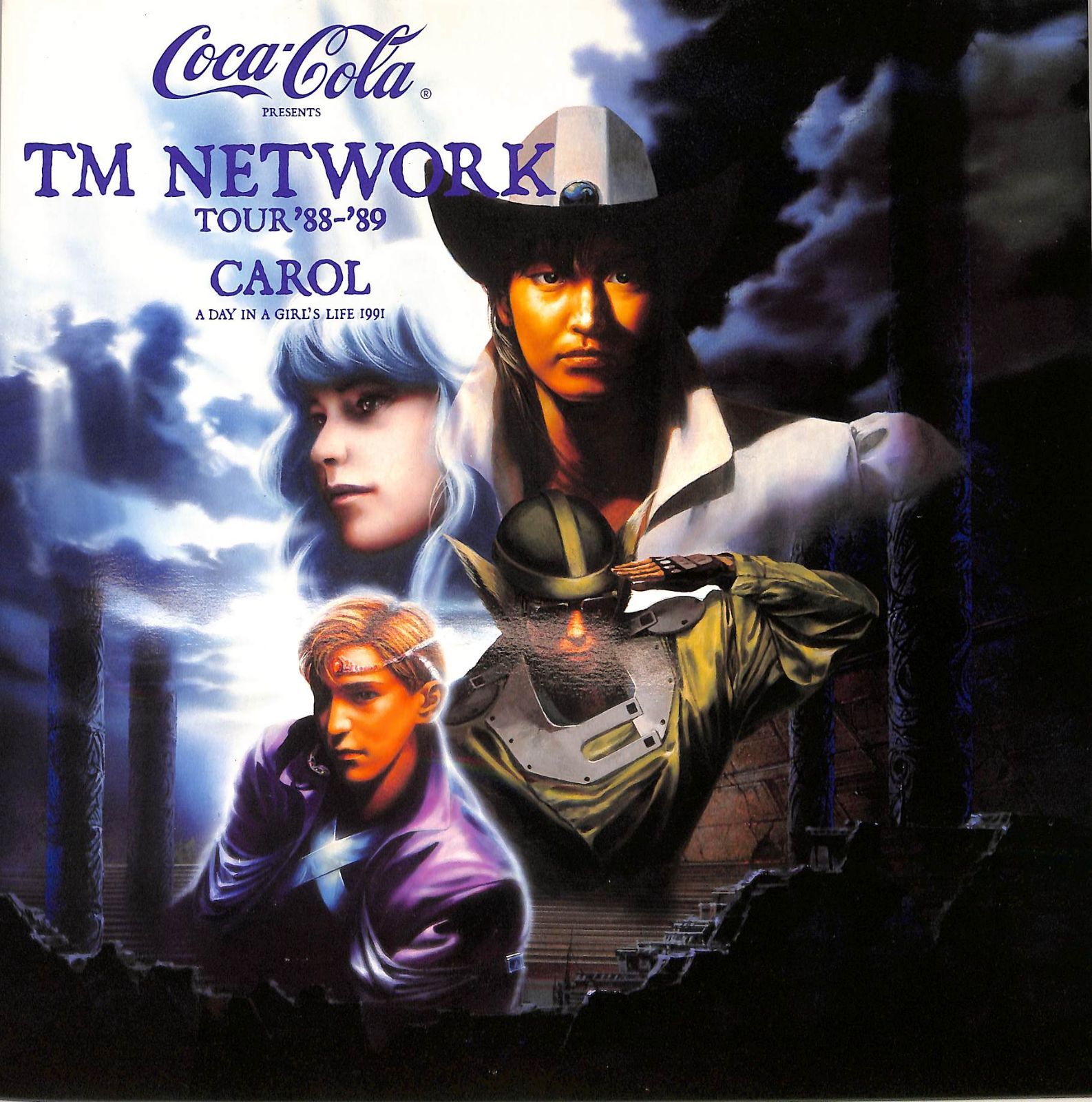 ○コンサートパンフ / TMネットワーク / TM NETWORK TOUR '88-'89