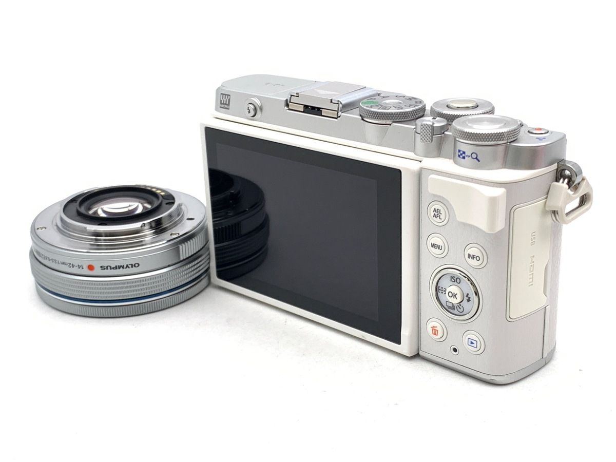 オリンパス PEN E P 7 14 42 mm EZレンズキット ホワイト