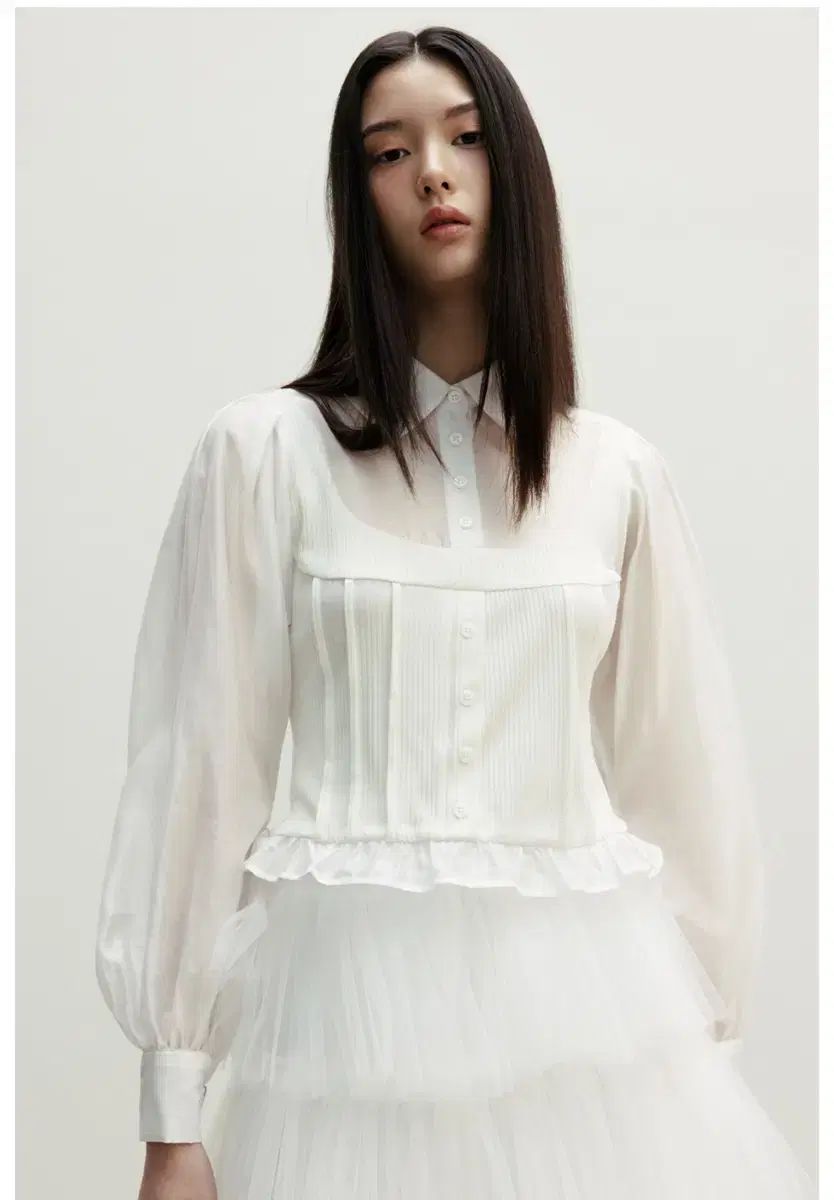 THETIS ピンタック ビスチェ ブラウス 159000