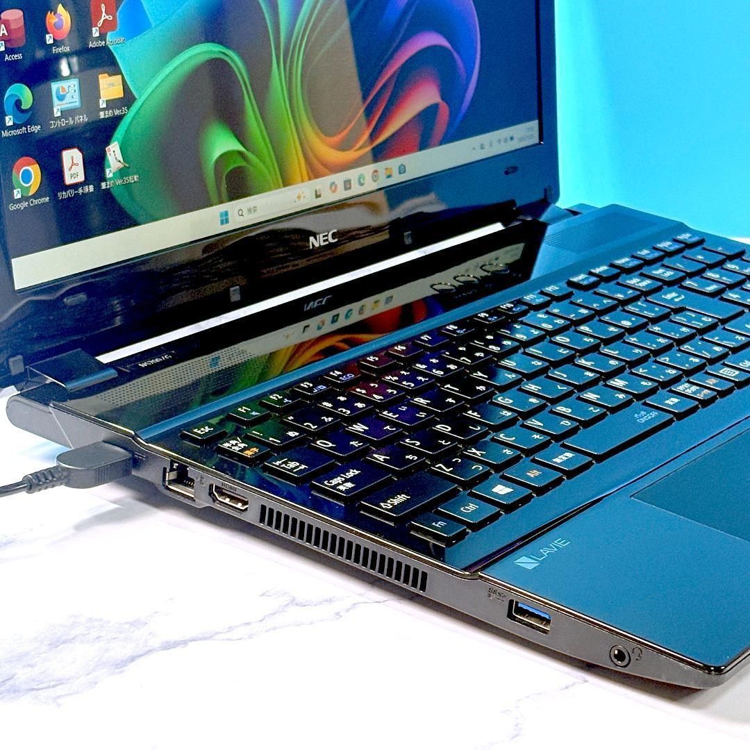 Corei7＆8G✨Win11✨すぐ使えるノートパソコン✨フルHD✨ブルーレイ Corei7・8GB・SSD・ブルーレイ・Microsoft Office付・ノートパソコン