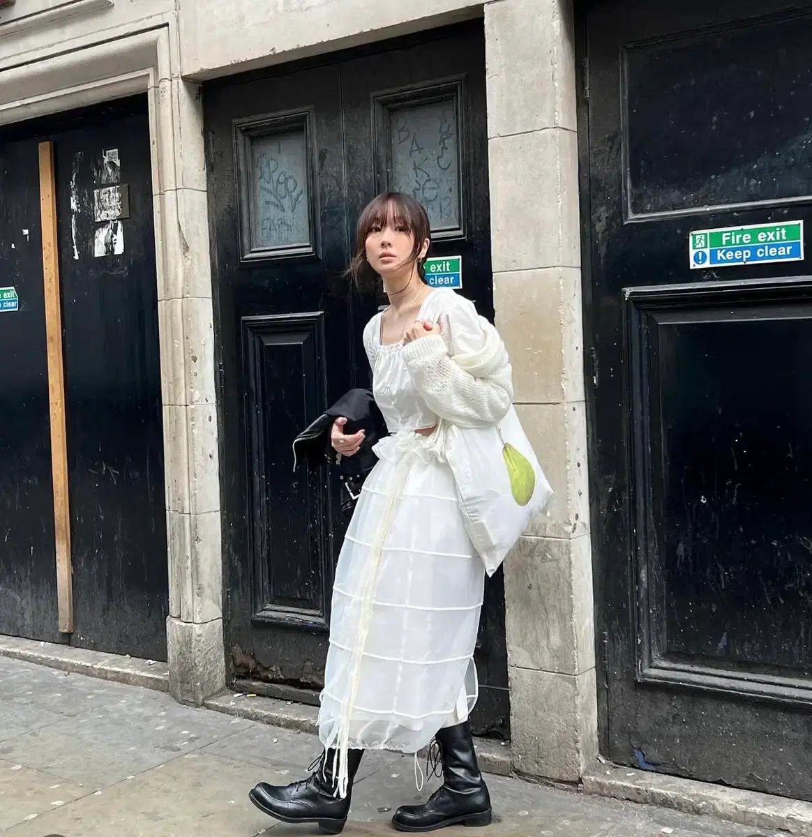 fletta オーガンザスカート