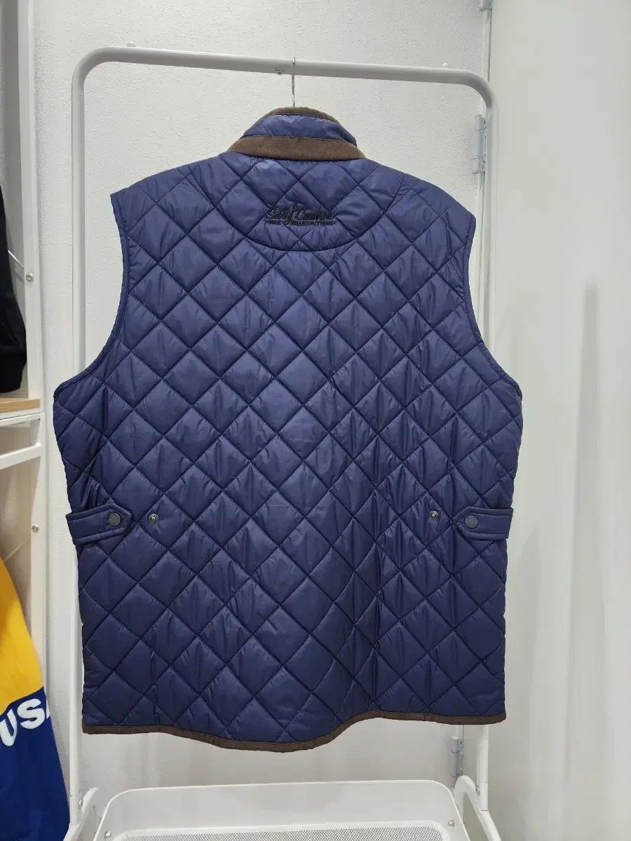 スコッティ キャメロン メンズ キルティング ベスト ネイビー