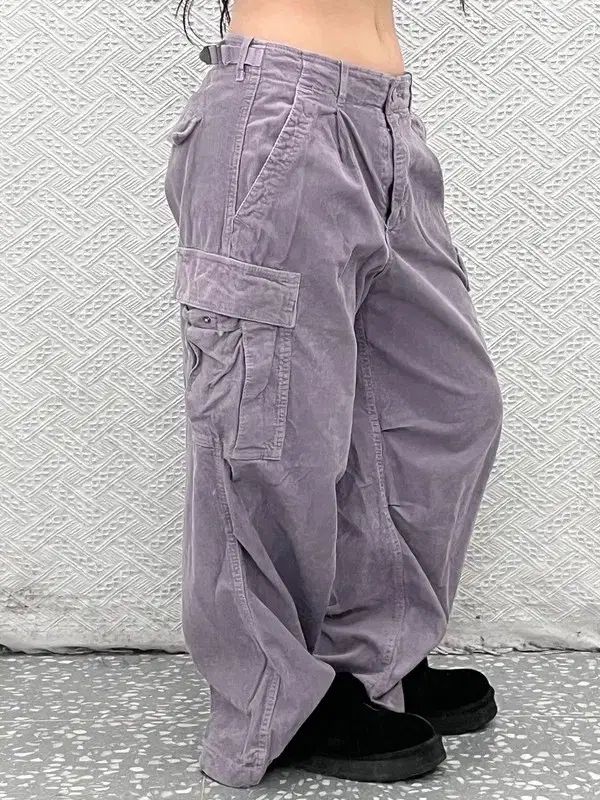 WHO.A.U ヴィンテージ Y2K 00's ライトパープル カーゴパンツ M C07675