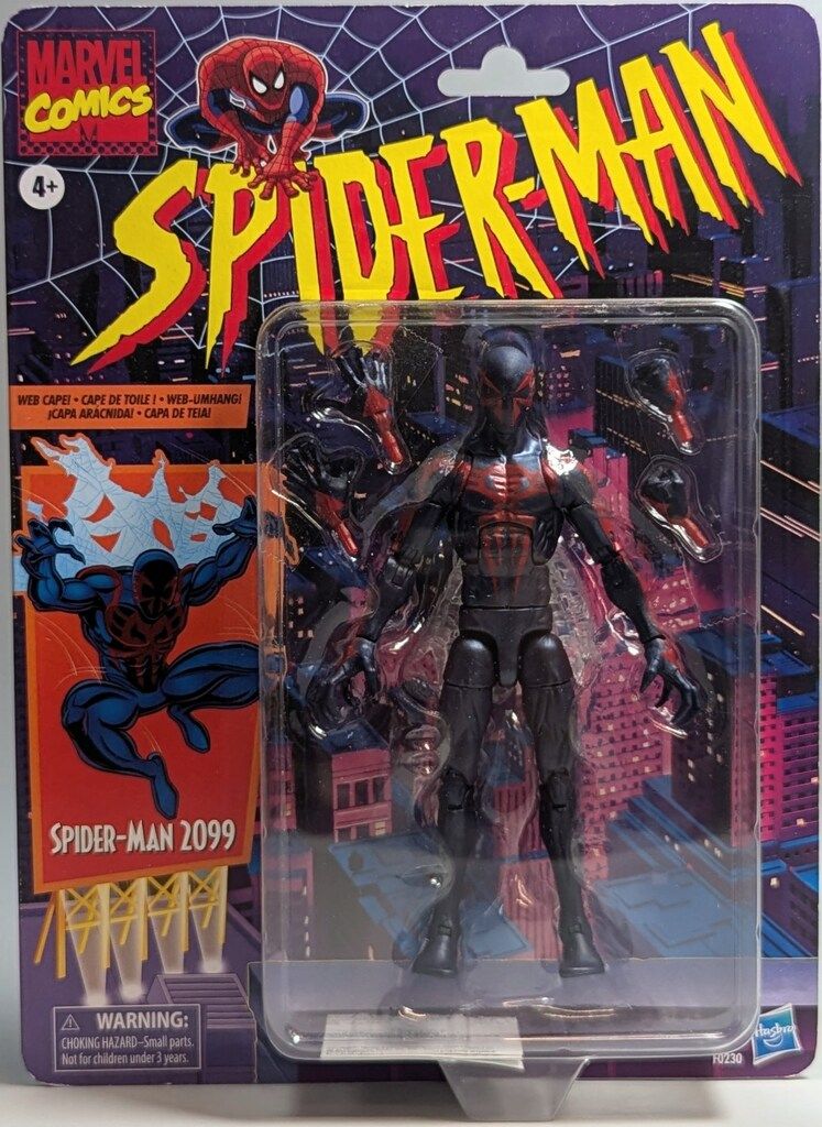 HASBRO (VINTAGE RETRO) SPIDER MAN SPIDER MAN 2099 6インチ - メルカリ