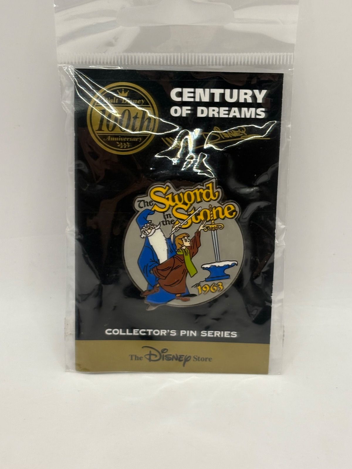 ディズニー ピンバッジ まとめ売り 5点 Disney 100周年／Century of