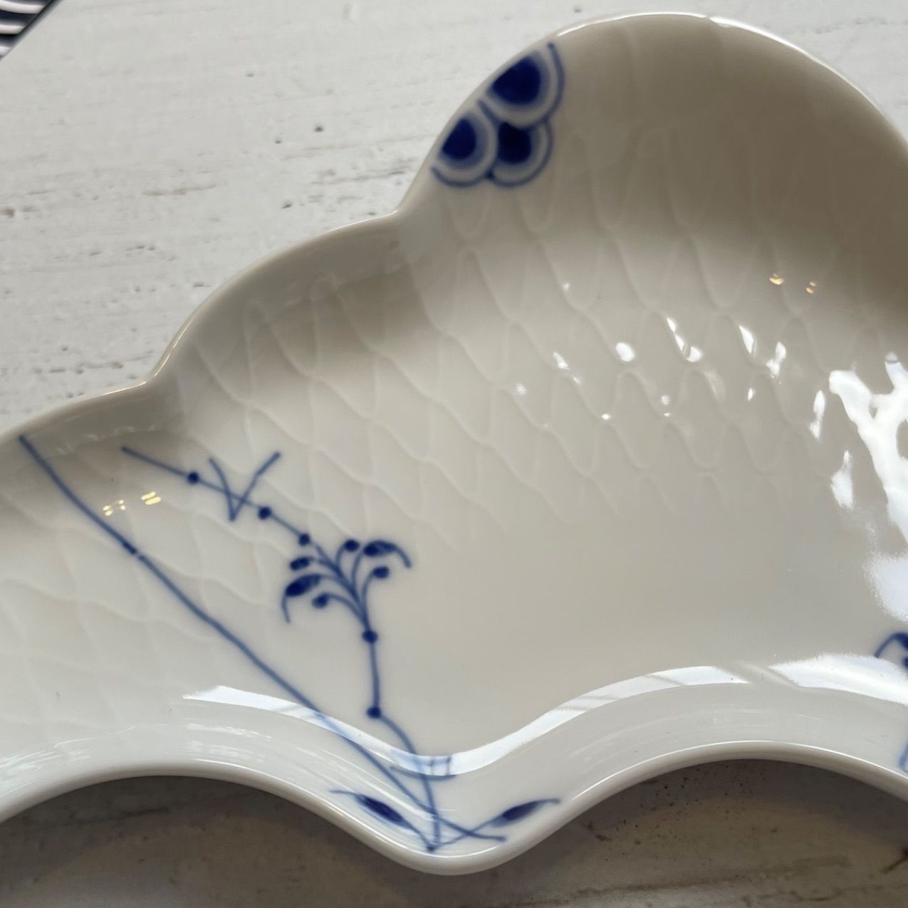 ロイヤルコペンハーゲン 廃盤品 クレセントディッシュ 二枚セット ☆今ならショップフォローで10%off☆新品 ロイヤルコペンハーゲン