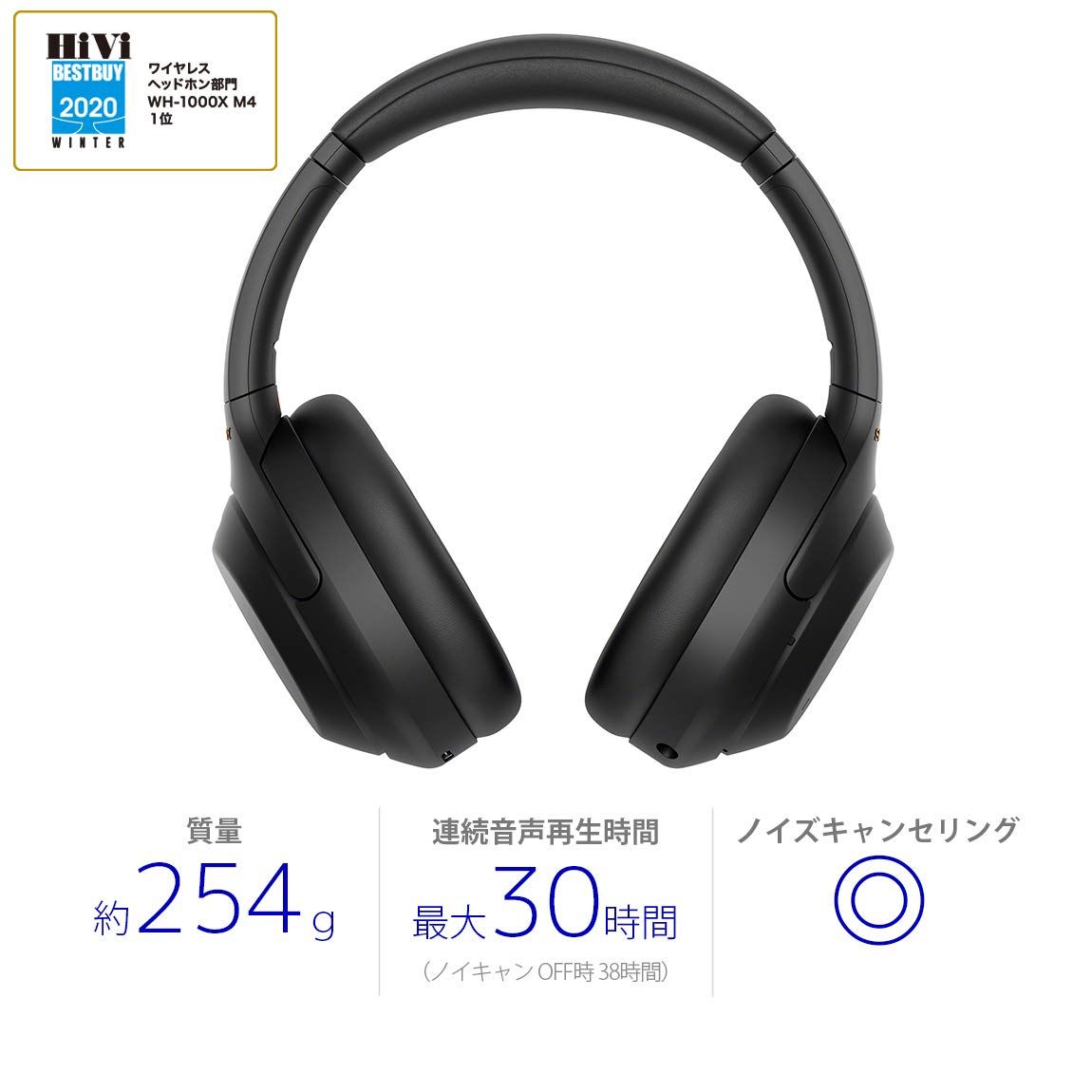 ソニー(SONY) ワイヤレスノイズキャンセリングヘッドホン WH-1000XM4