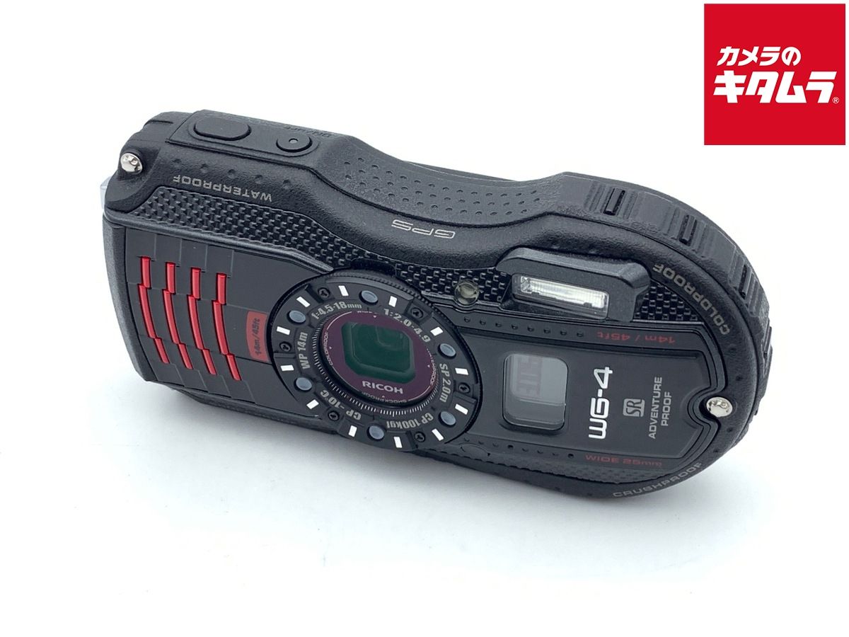 並品 リコー WG 4 GPS ブラック