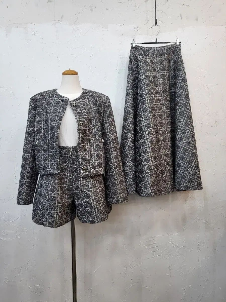 ジャケット ハーフパンツ スカート セットF