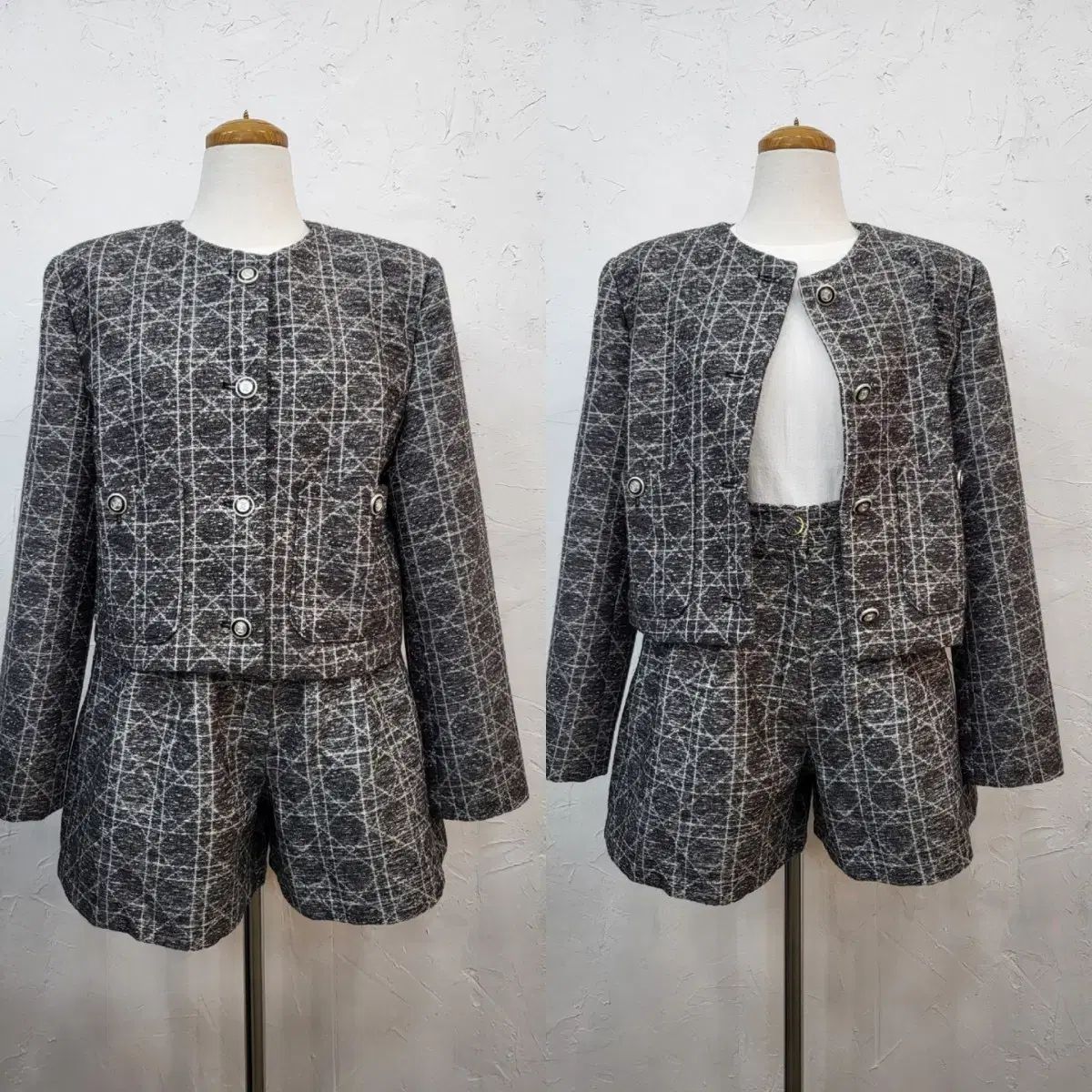 ジャケット ハーフパンツ スカート セットF