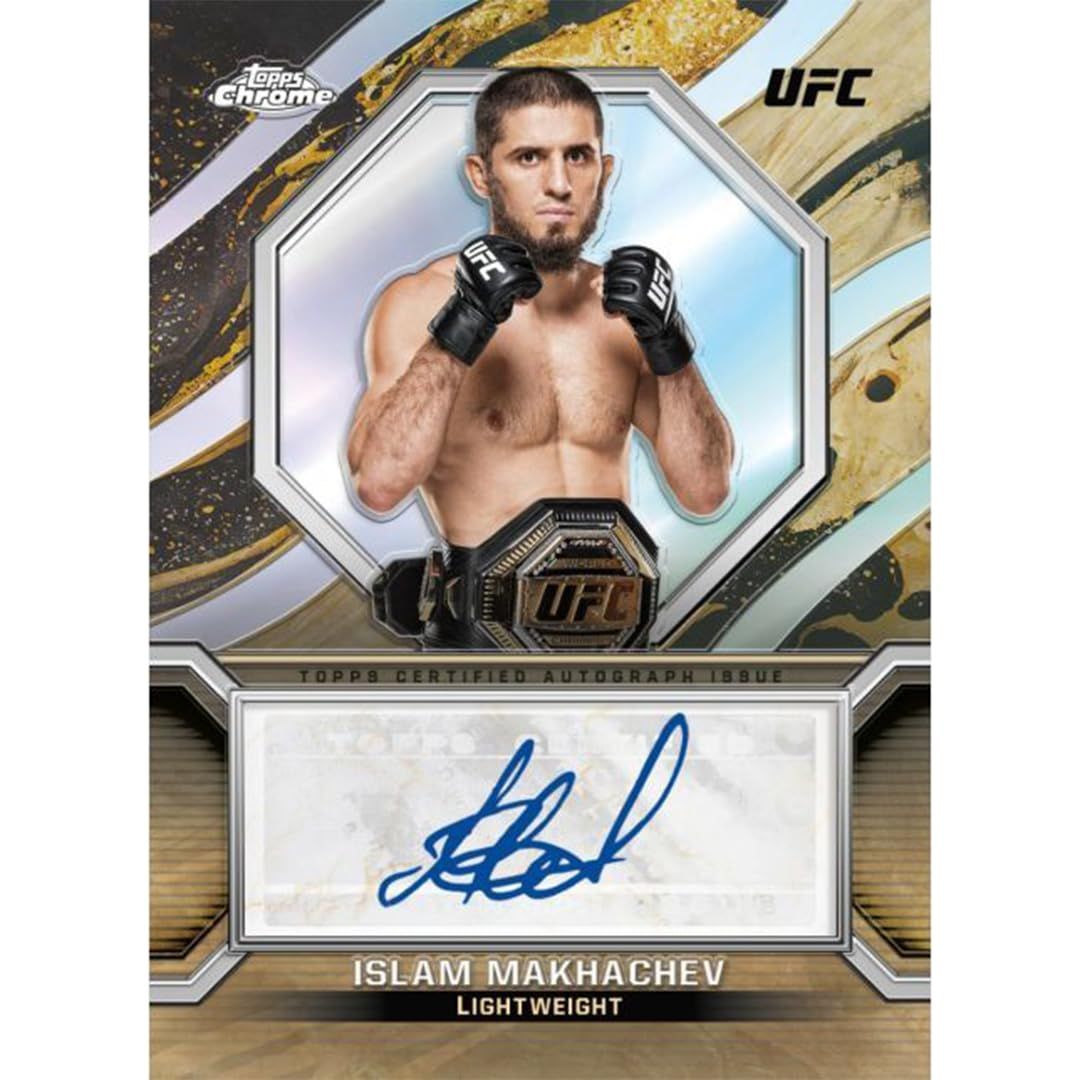 Topps UFC Chrome 2024 - メガボックス:201ピース トレーディング