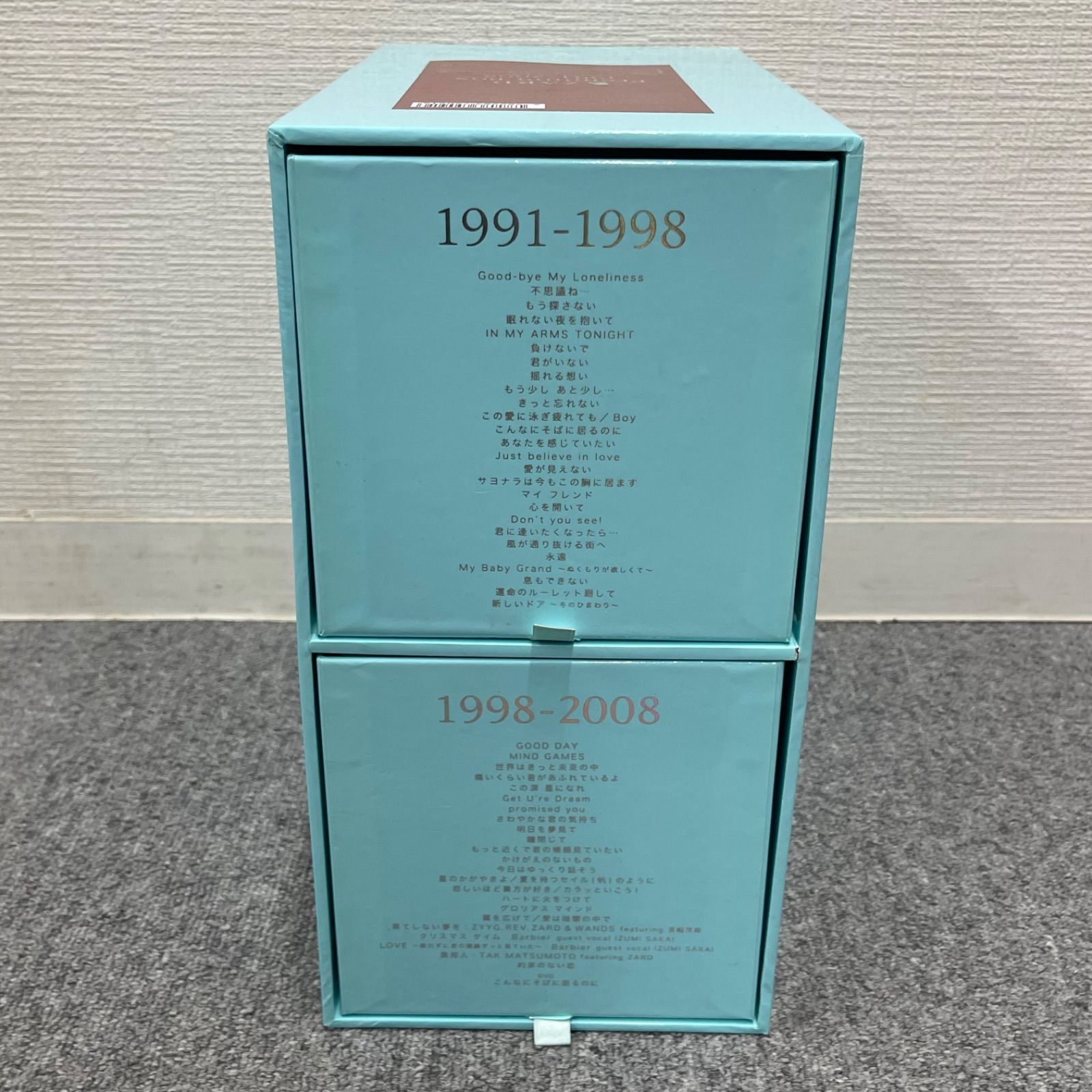 NPA】ZARD ザード プレミアムボックス CD DVD 50枚組 1991-1998 1998