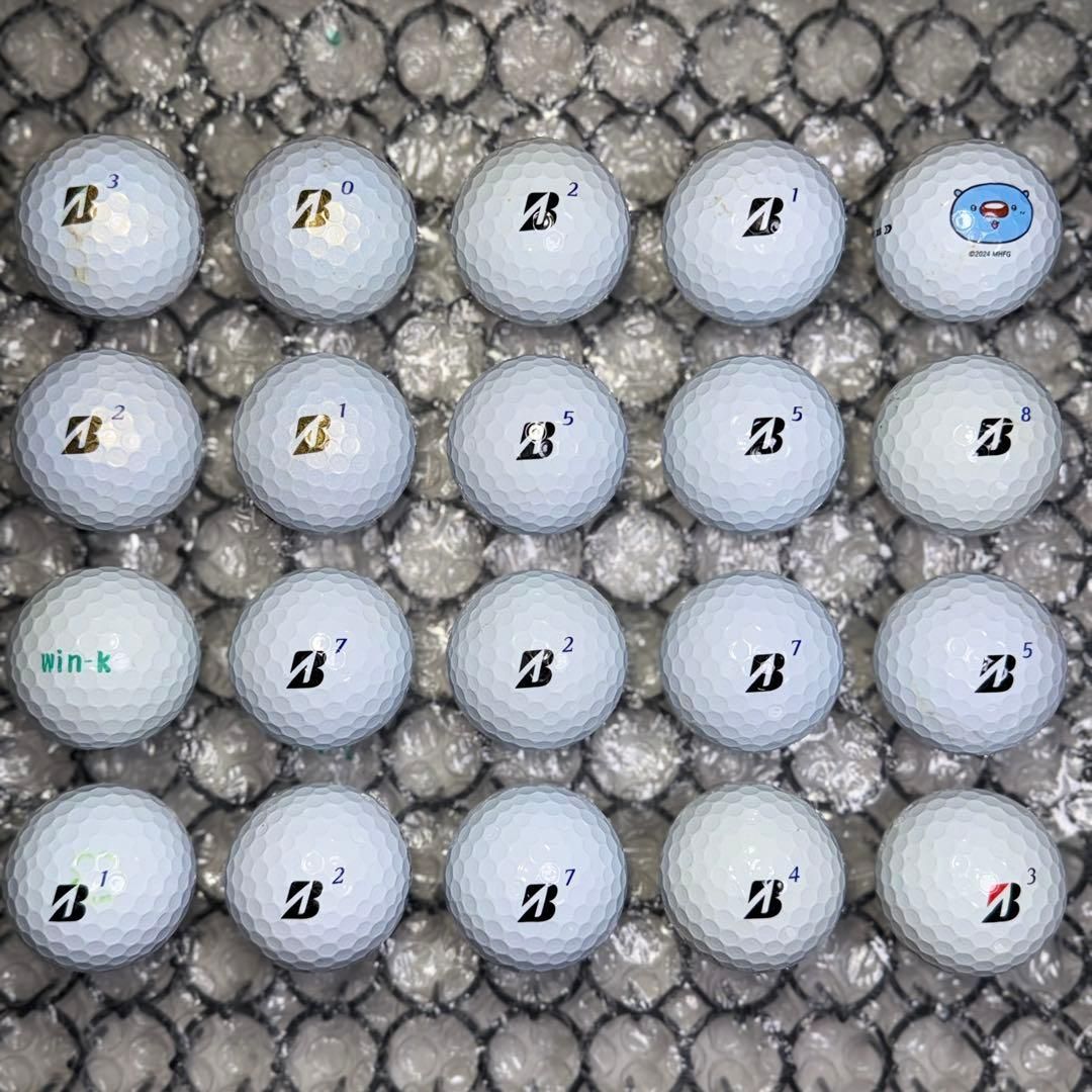 ロストボール ブリジストン bxs ツアーb 14 20球 Sランクおまけ付