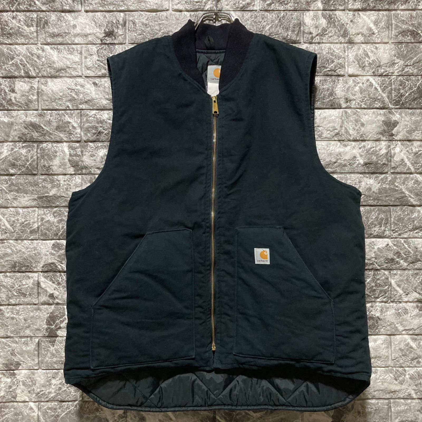 CARHARTT ダックベスト BLACK カーハート DUCK VEST 黒