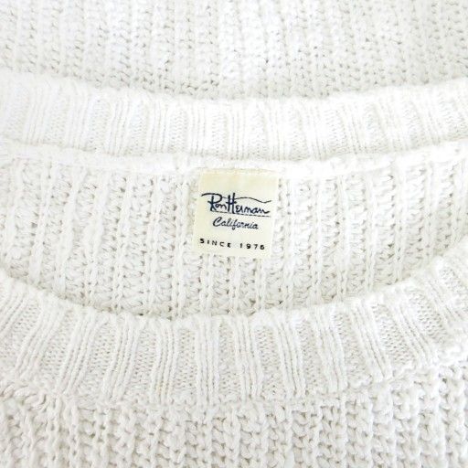 ロンハーマン Ron Herman RHC 長袖 クルーネックニット カットソー