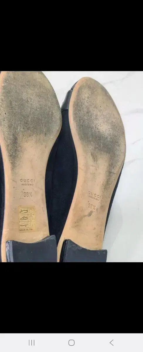  ブラック フラット シューズ ゴールド 装飾 38 5 フラットシューズ バレエシューズ パンプス