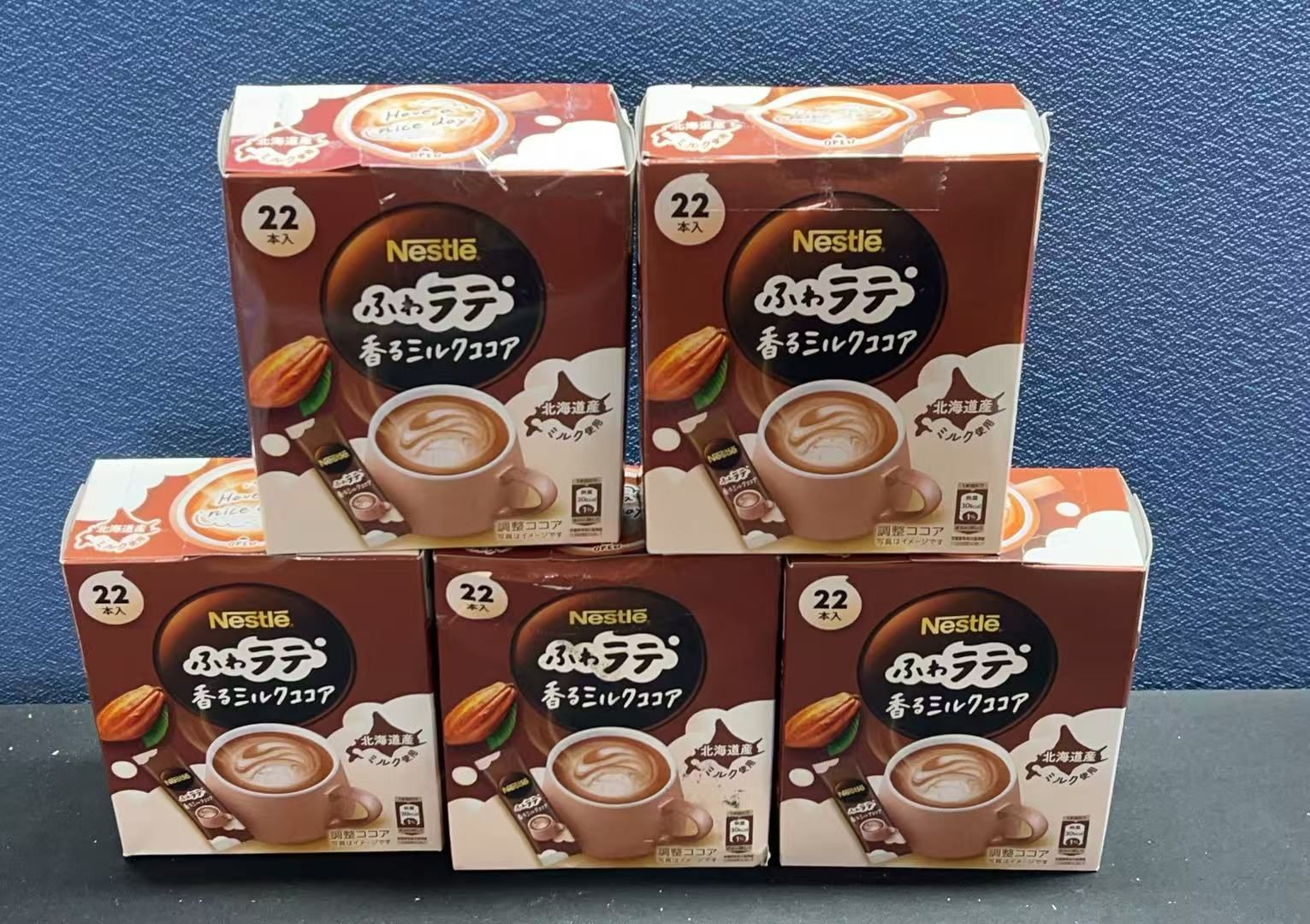 ネスレ ふわラテ 香るミルクココア 22P×5箱 - メルカリ